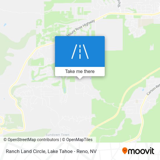 Mapa de Ranch Land Circle