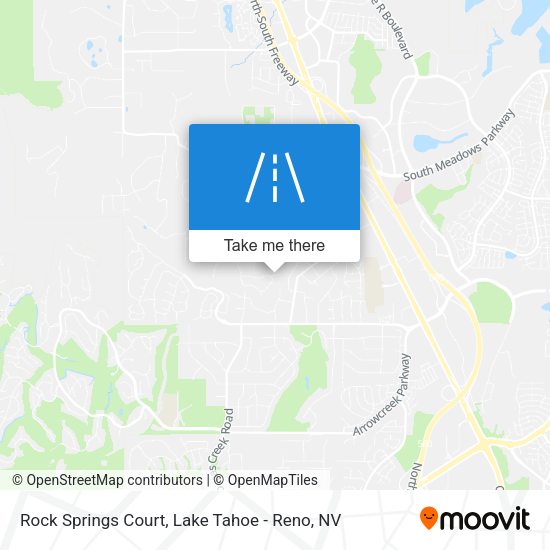 Rock Springs Court map