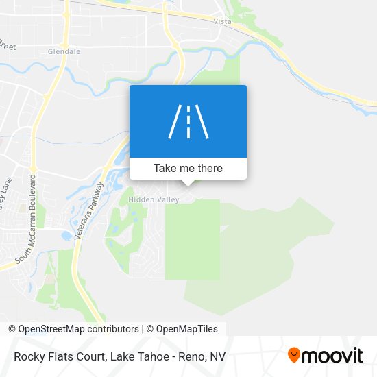 Mapa de Rocky Flats Court