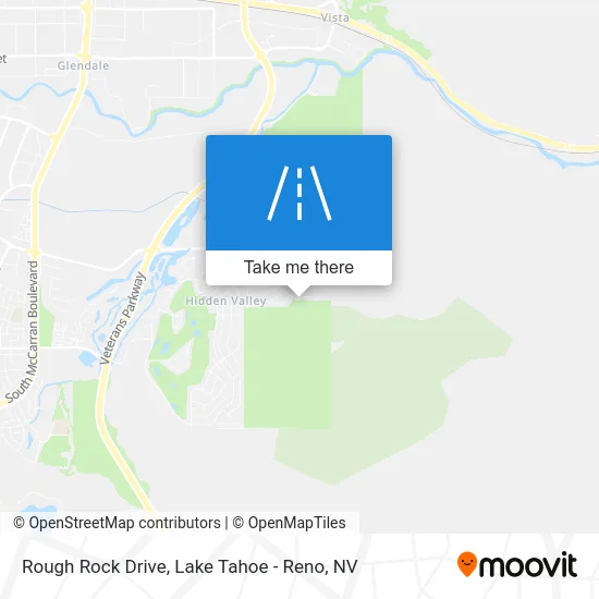 Rough Rock Drive map