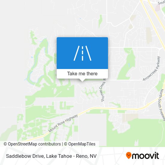 Saddlebow Drive map