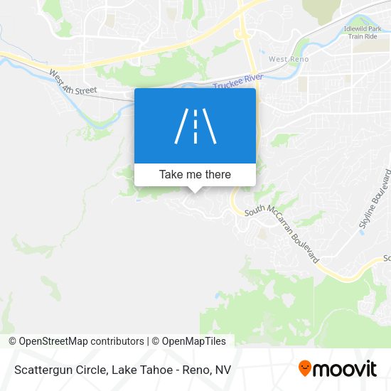 Scattergun Circle map