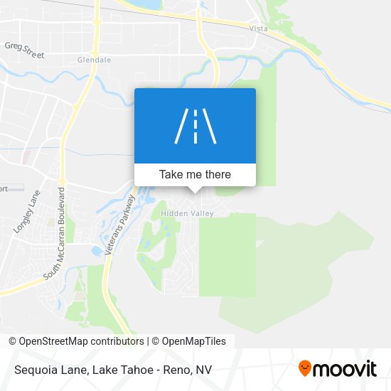 Sequoia Lane map