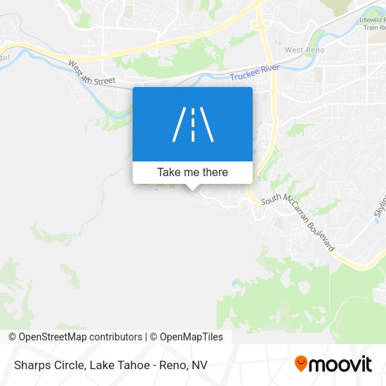 Sharps Circle map