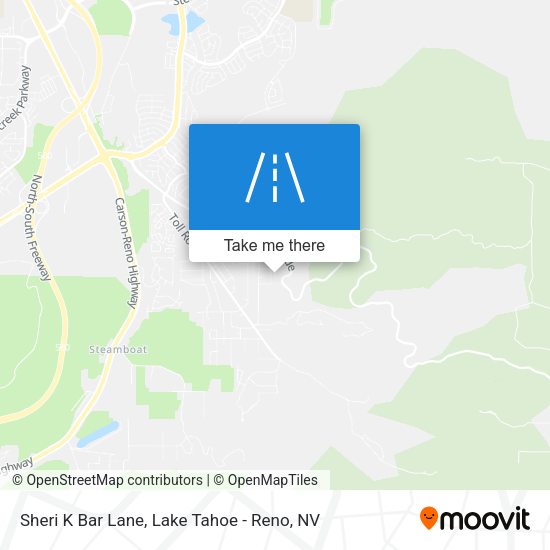Sheri K Bar Lane map