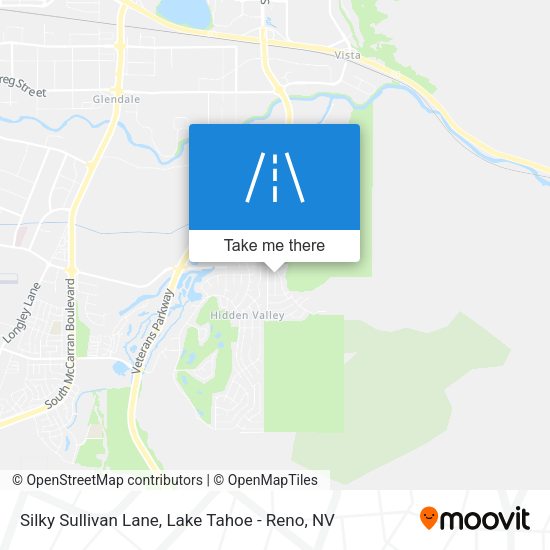 Silky Sullivan Lane map