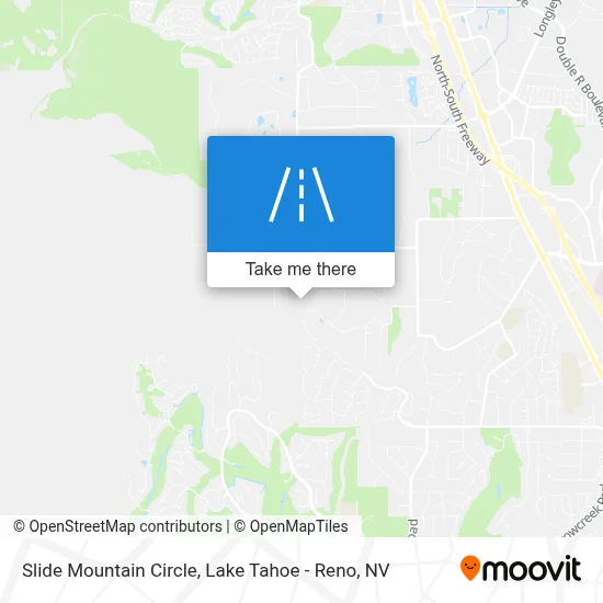 Slide Mountain Circle map
