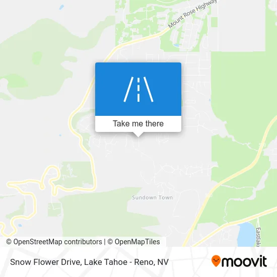 Snow Flower Drive map