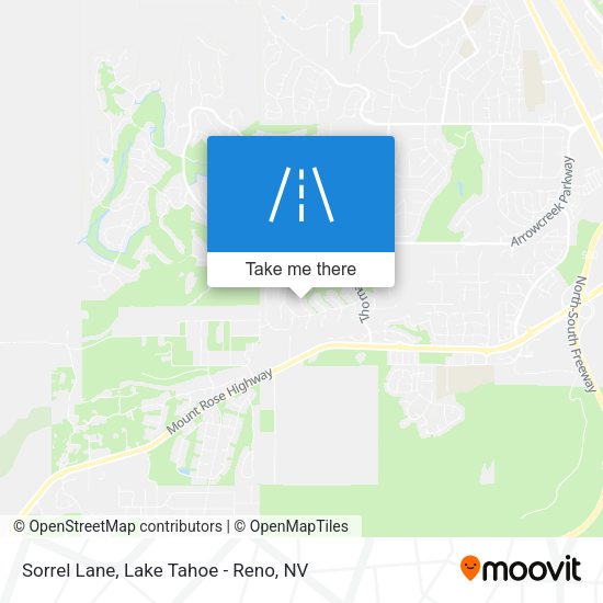 Mapa de Sorrel Lane