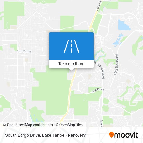 South Largo Drive map