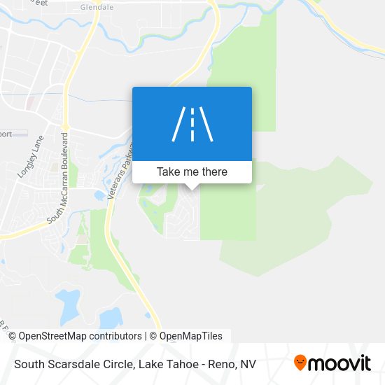 South Scarsdale Circle map