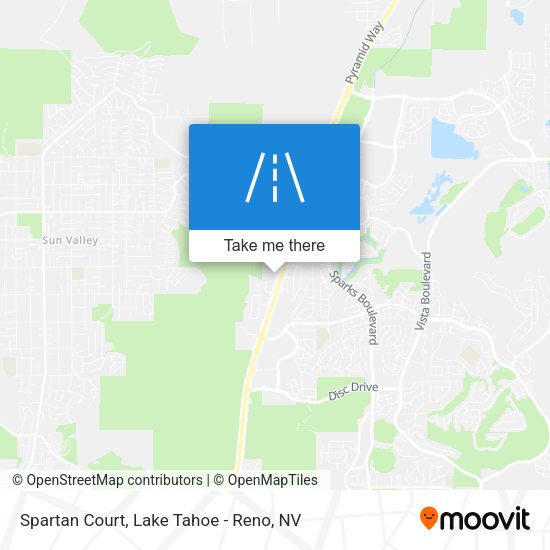 Mapa de Spartan Court