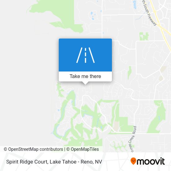 Spirit Ridge Court map