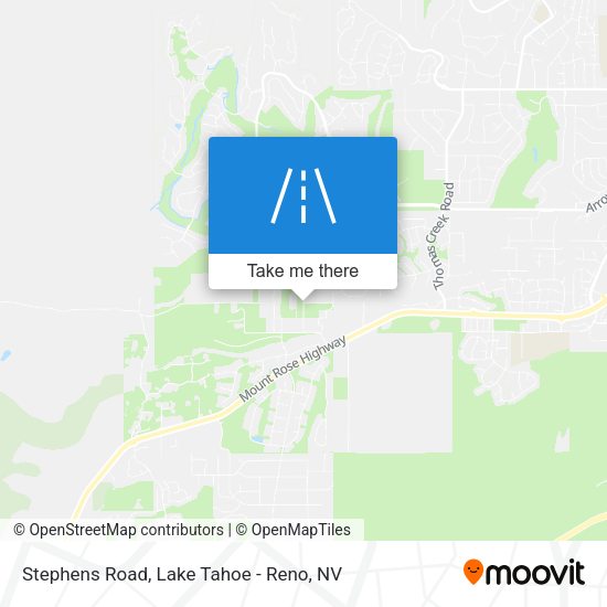 Stephens Road map