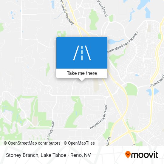Stoney Branch map
