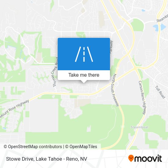 Mapa de Stowe Drive