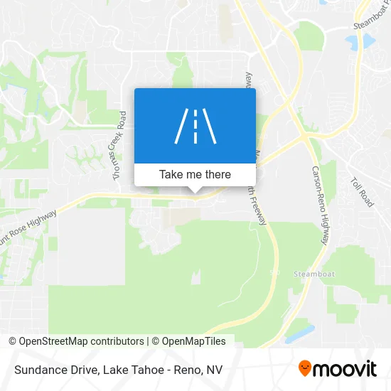 Sundance Drive map