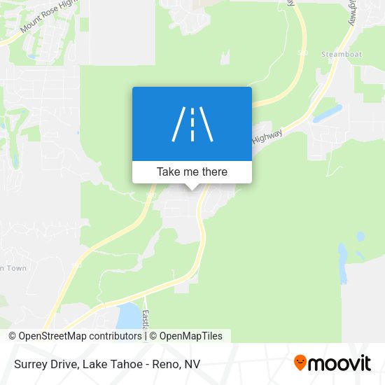 Mapa de Surrey Drive