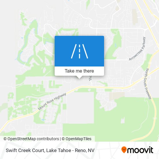 Swift Creek Court map