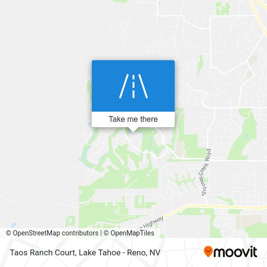 Taos Ranch Court map