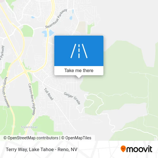 Terry Way map