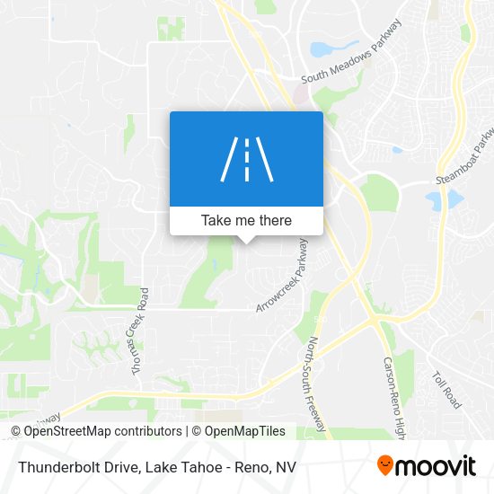 Thunderbolt Drive map