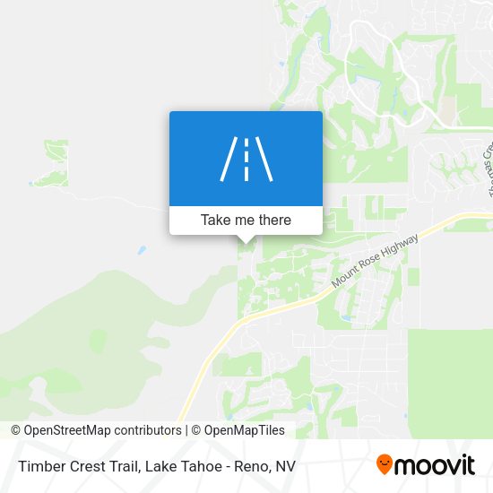 Timber Crest Trail map