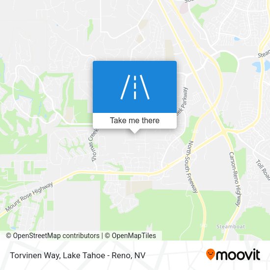 Mapa de Torvinen Way