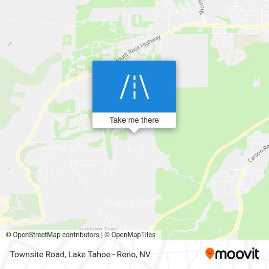 Mapa de Townsite Road