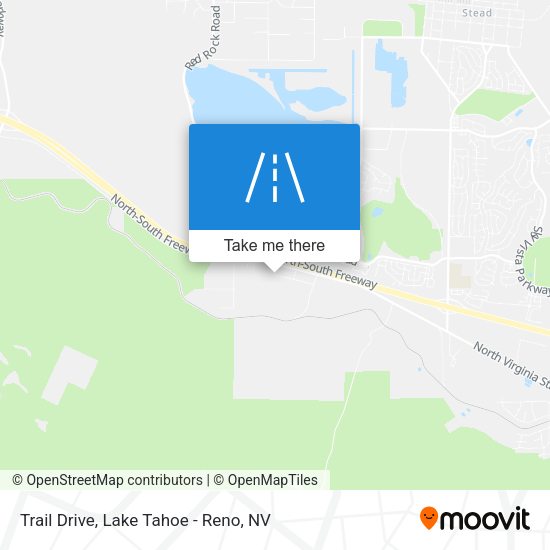 Trail Drive map