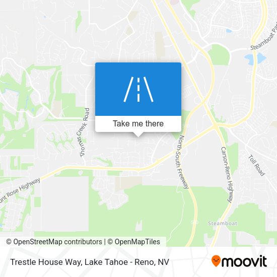 Trestle House Way map