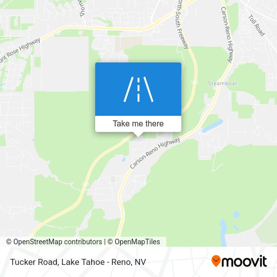 Mapa de Tucker Road