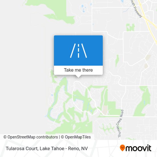Tularosa Court map