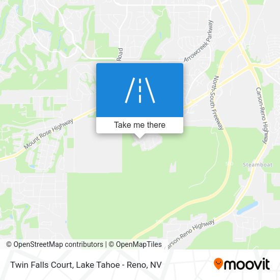 Mapa de Twin Falls Court