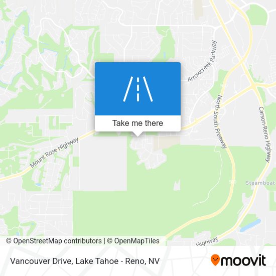 Mapa de Vancouver Drive