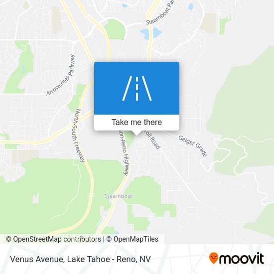 Mapa de Venus Avenue