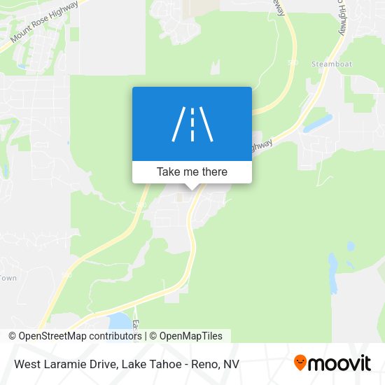 West Laramie Drive map