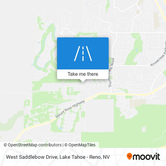 West Saddlebow Drive map