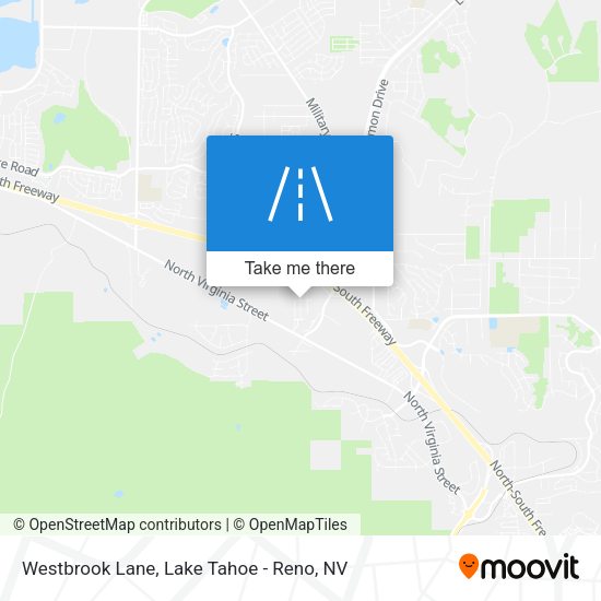 Westbrook Lane map