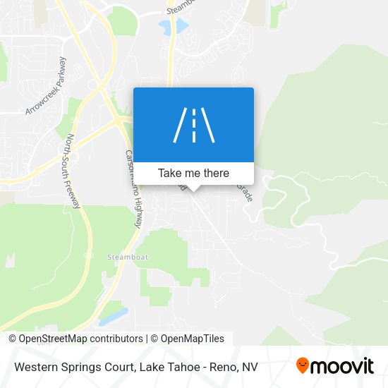 Western Springs Court map