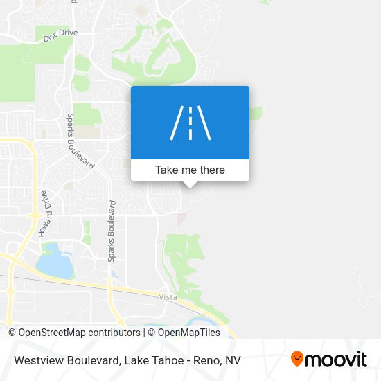 Westview Boulevard map