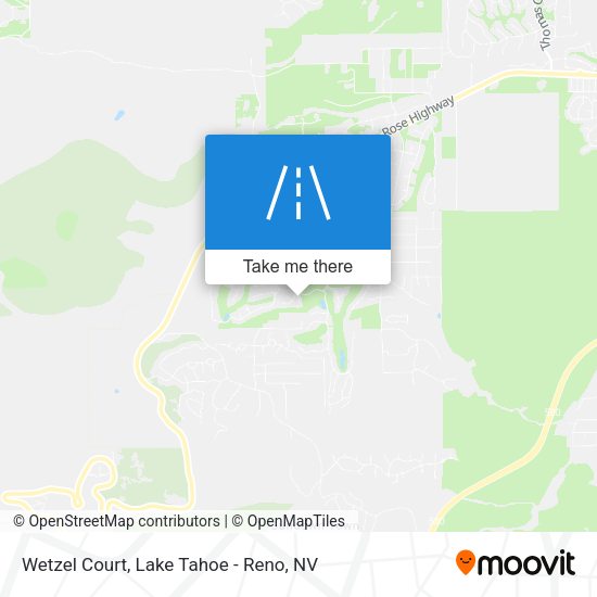 Wetzel Court map
