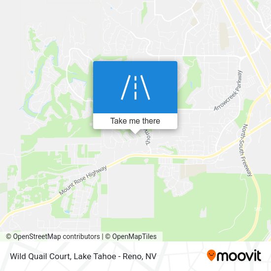Wild Quail Court map