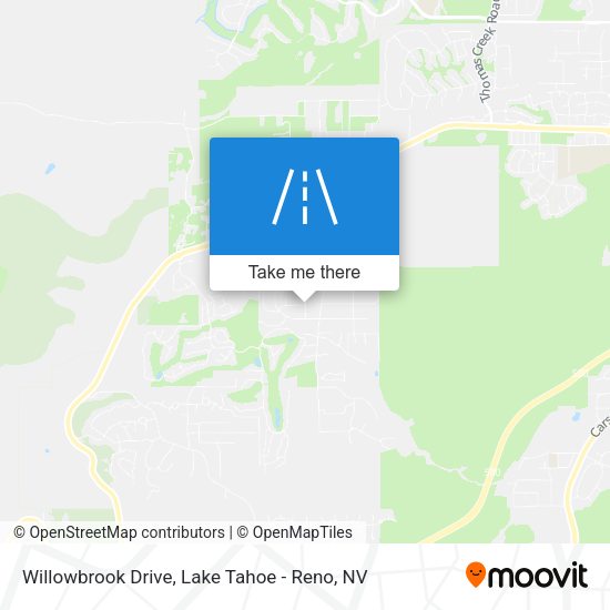 Willowbrook Drive map