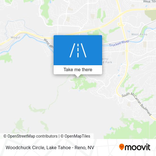 Woodchuck Circle map
