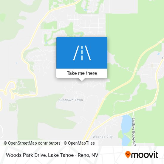 Woods Park Drive map