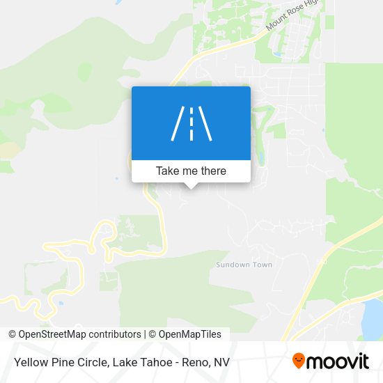 Yellow Pine Circle map