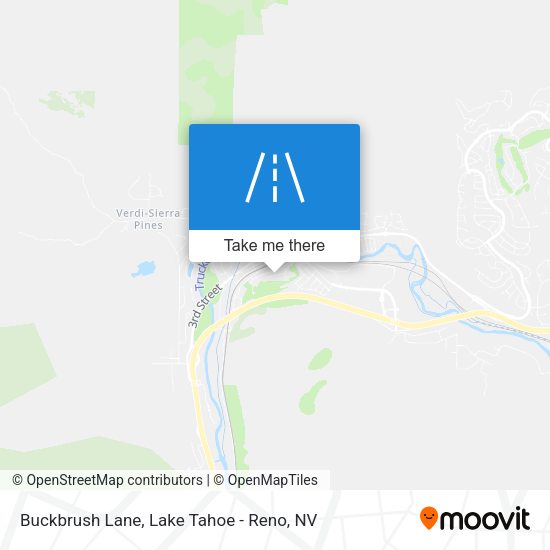 Mapa de Buckbrush Lane