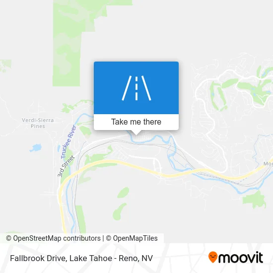 Fallbrook Drive map