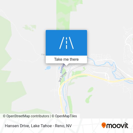 Hansen Drive map